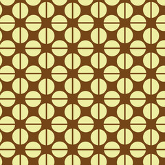 circle pattern design vector illustration on brown background