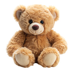 Obraz premium bear stuffed fluffy plushie on transparent background