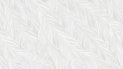 Subtle Feather Pattern white Background with Space for Text. Generative AI