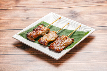 Thai cuisine - grilled pork skewer