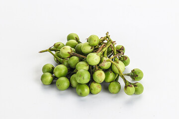 Raw ripe wild pea eggplant