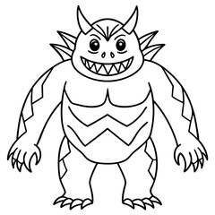 Monster art vector illustrator