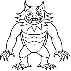Monster art vector illustrator
