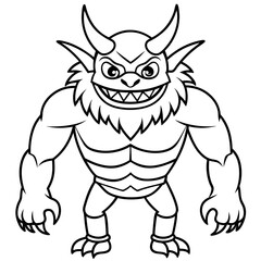 Monster art vector illustrator