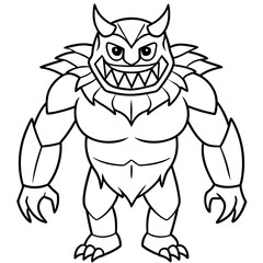 Monster art vector illustrator