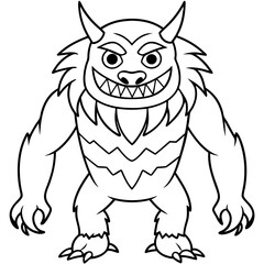 Monster art vector illustrator