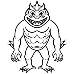 Monster art vector illustrator