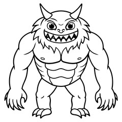 Monster art vector illustrator