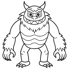 Monster art vector illustrator