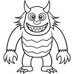 Monster art vector illustrator