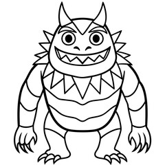 Monster art vector illustrator
