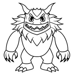 Monster art vector illustrator