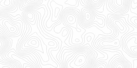 Seamless topography map pattern camping stripe cartography diagram black and white geometric carve wave line. abstract topography line map vector wavy texture design background.