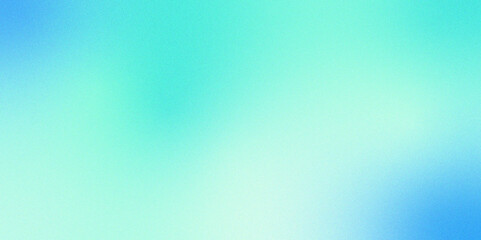 Vintage green and light-blue color abstract grainy soft noise effect pattern gradient background. Vintage, green, blue Gradient Textured Paper and Canvas Pattern for Artful Wallpaper, Fabric Design. 