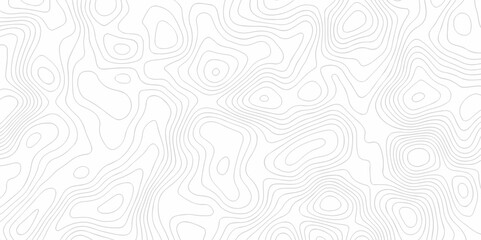 Seamless topography map pattern camping stripe cartography diagram black and white geometric carve wave line. abstract topography line map vector wavy texture design background.