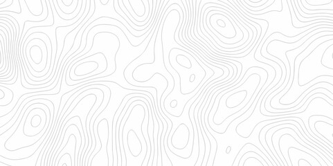 Seamless stripe topography map pattern camping grid cartography diagram black and white geometric carve wave line. abstract landscape topography line map vector wavy texture design background.