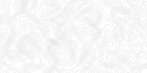 Seamless topography map pattern camping stripe cartography diagram black and white geometric carve wave line. abstract topography line map vector wavy texture design background.
