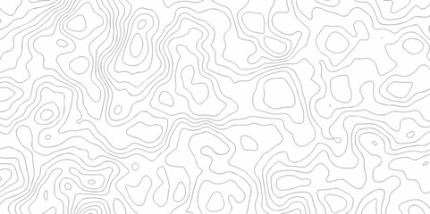 Seamless topography map pattern camping stripe cartography diagram black and white geometric carve wave line. abstract topography line map vector wavy texture design background.