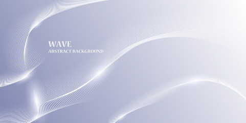 Futuristic Modern abstract background with wavy lines. Digital technology concept. vector illustration. Abstract background design. 