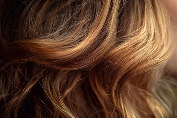 Naklejka premium hair with long hair