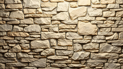 Fototapeta premium Textured Stone Wall Background with Space for Text. Generative AI