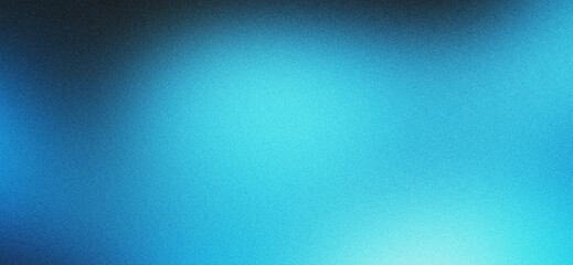 Bright Blue Gradient Background with Minimal Noise Texture