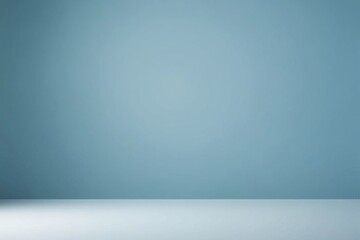 Minimalistic simple abstract light blue background for product presentation