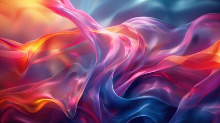Obraz premium Abstract Swirling Colors