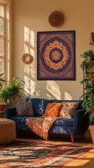 Hamsa Hand Bohemian Home Judaism, Islam Religion Spiritual Symbol