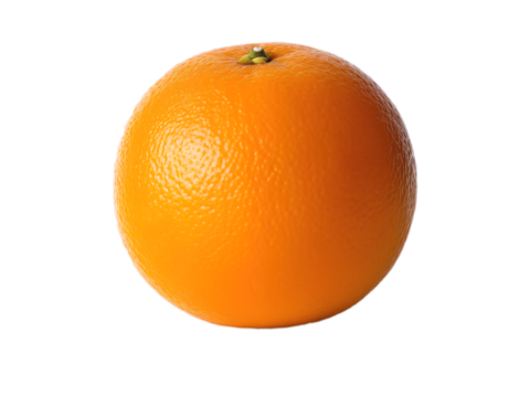 Laranja fresca e vibrante, rica em vitamina C e antioxidantes. Perfeita para projetos cítricos e saudáveis