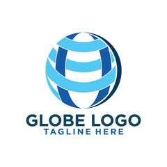 Vector globe design element vector icon with creative unique concept idea