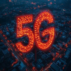 Fototapeta premium From 5G to 6G: The Evolution of Next-Generation Connectivity