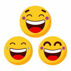 Emoji Art vector illustration