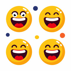 Emoji Art vector illustration