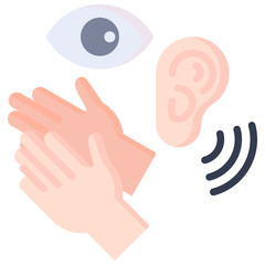 Obraz premium Sensorineural Icon