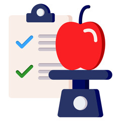 Nutrition And Balanced Icon