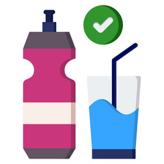 Water Consumption Icon