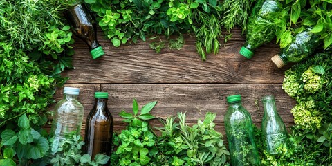 Fototapeta premium Circular economy practices