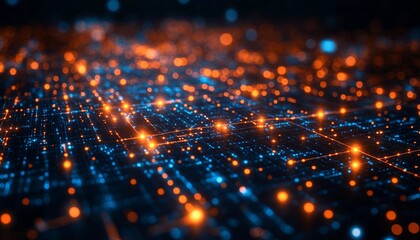 Fototapeta premium Connecting the Future: The Role of Network Infrastructure in Emerging Technologies