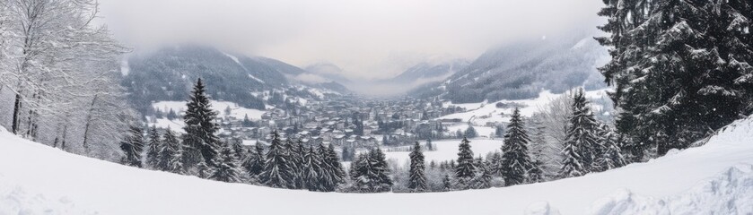 Winter Mountain Village