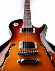 Obraz premium electric guitar isolated on white