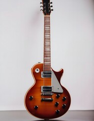 Fototapeta premium electric guitar isolated on white