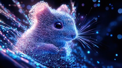 A Sparkling Mouse in a World of Light
