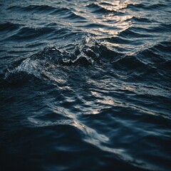 Detailed views of water highlighting its natural elegance