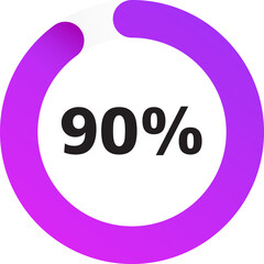 Progress Wheel - 5 percent increase [NEW] 20 segments