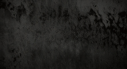 Fototapeta premium Black texture chalk board and black board background. stone concrete texture grunge backdrop background anthracite panorama. Panorama dark grey black slate background or texture. 
