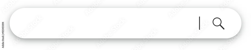 Wall mural search bar internet browser for ui design