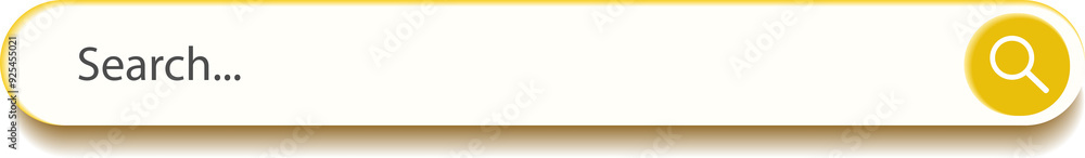 Wall mural search bar internet browser for ui design