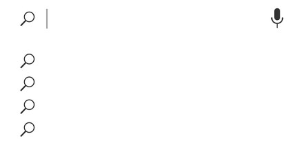 Fototapeta premium Search bar Internet browser for UI design