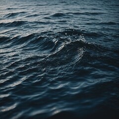 Obraz premium Sparkling sunlight on a serene lake with distant snow-capped mountains